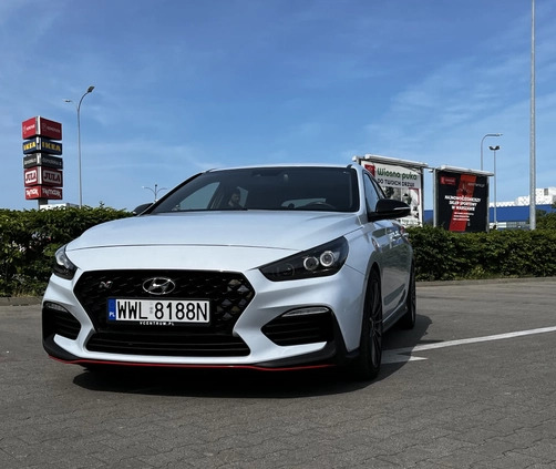 Hyundai i30 N cena 86000 przebieg: 47000, rok produkcji 2018 z Ząbki małe 137